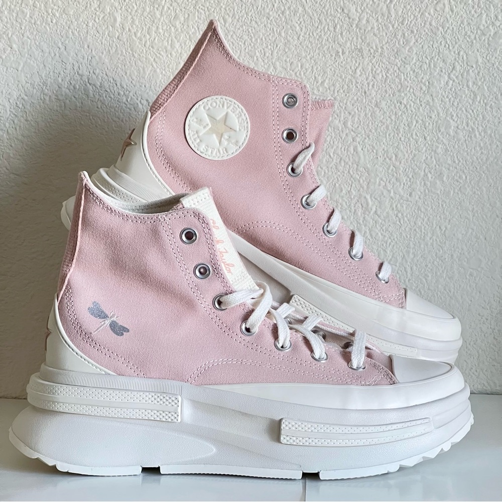Converse Run Star Legacy Platform 'Enchanted Garden' Pink Sage Summer Dragonfly
